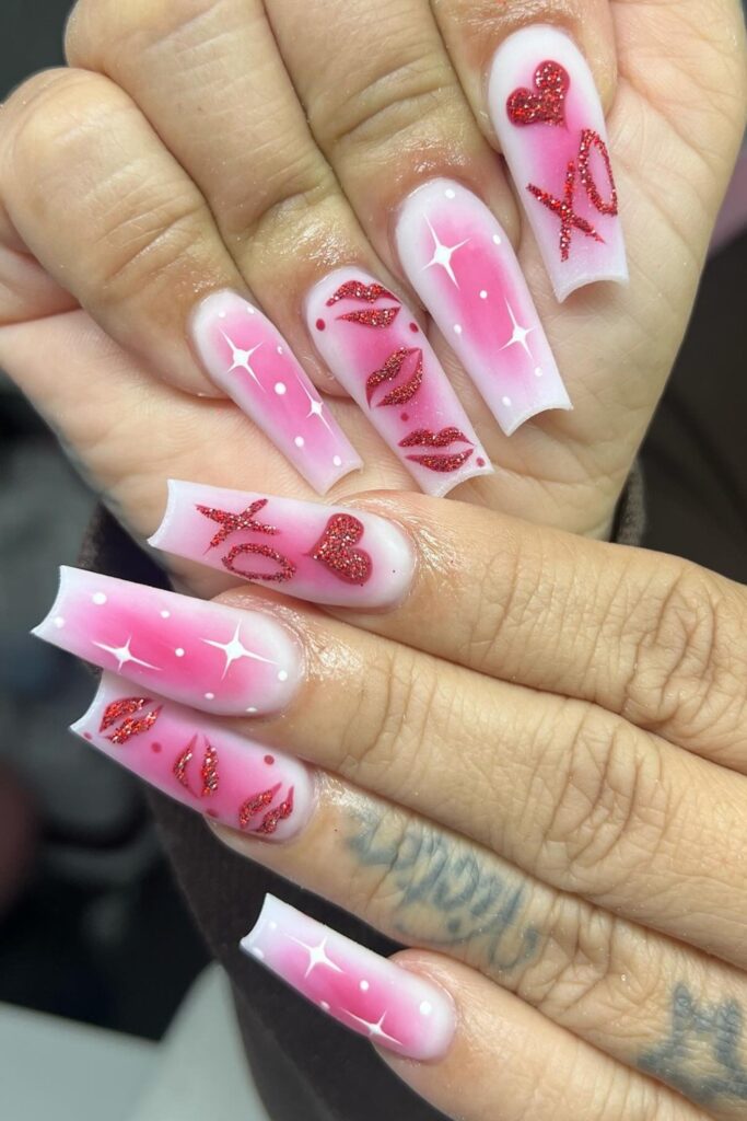 Pink Ombre Love