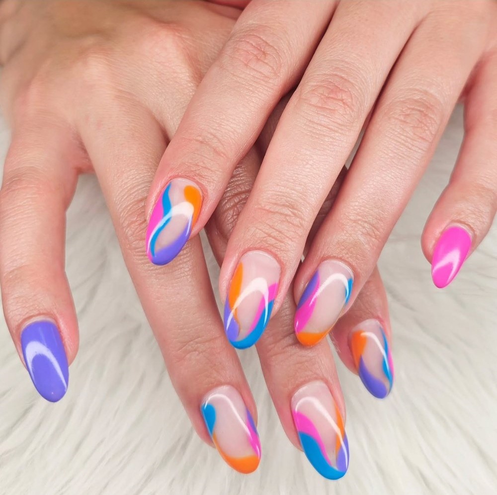 Vibrant Swirl Paradise