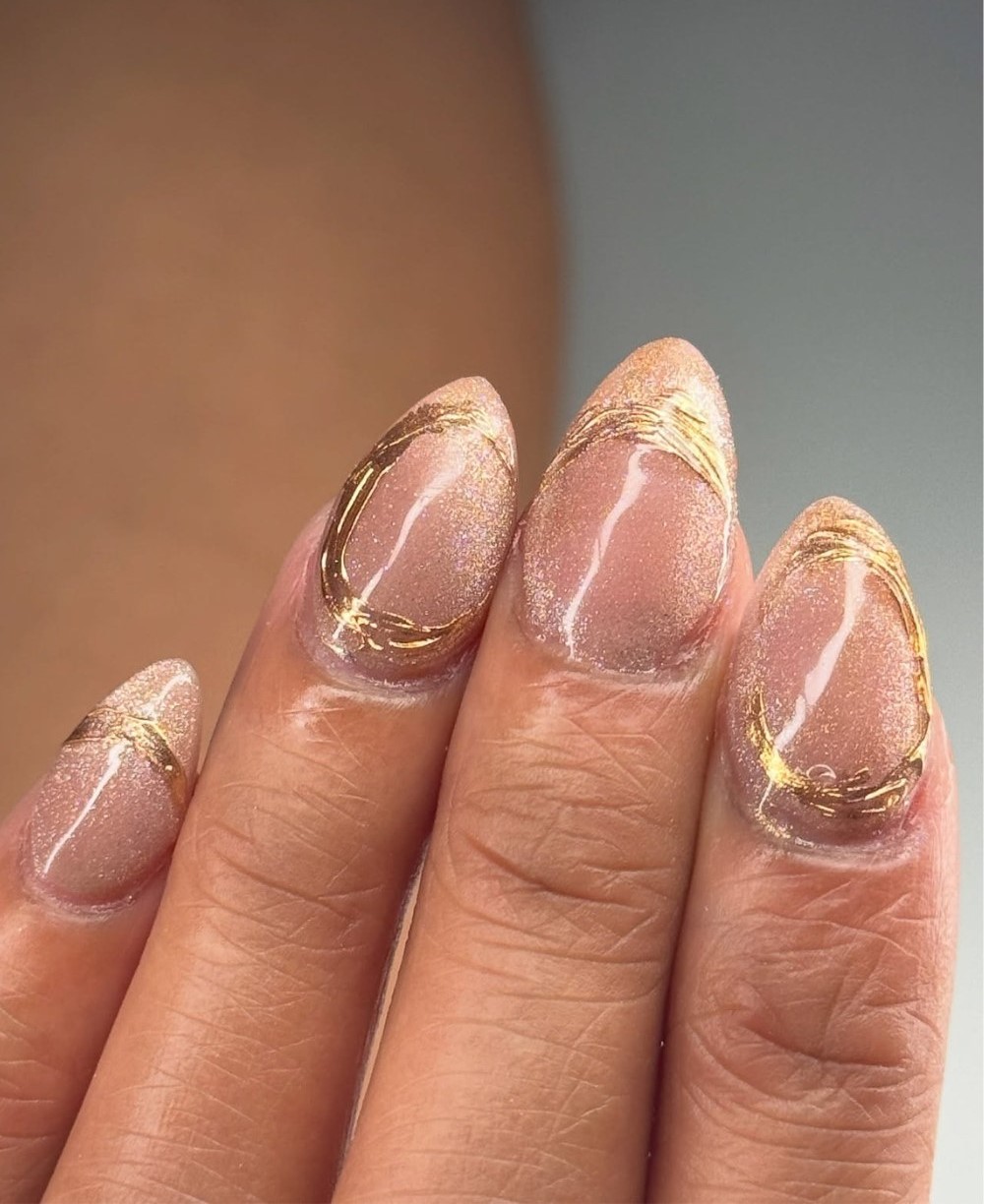 Swirled Gold French