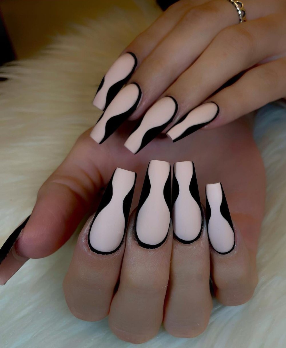 Matte Nude Swirls