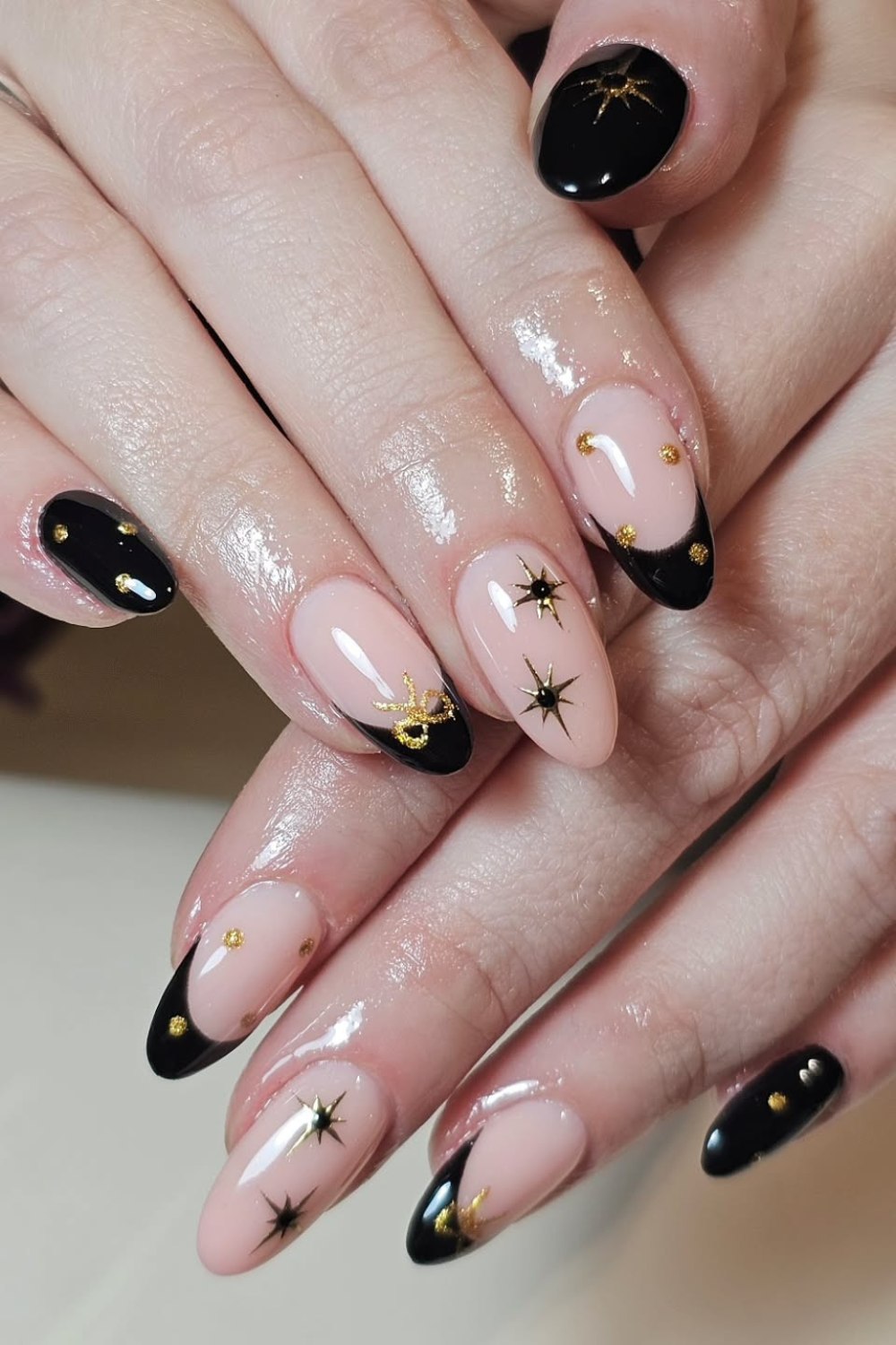 Celestial Black and Nude