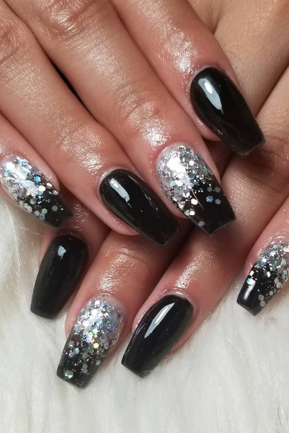 Ombre Glitter Gradient