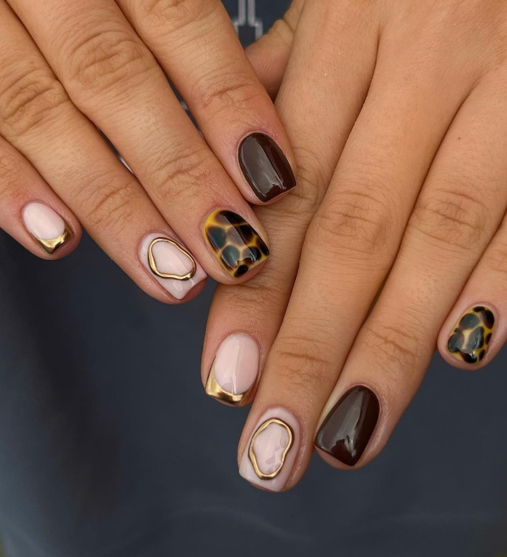 Tortoiseshell with Gold Accents