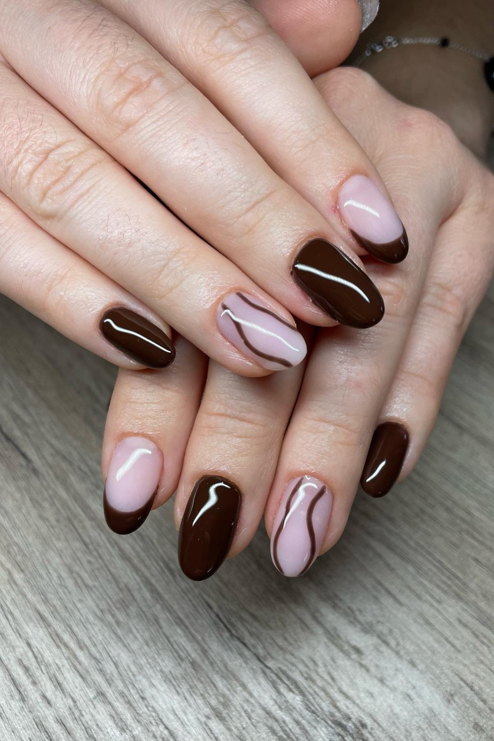 Pink and Chocolate Waves