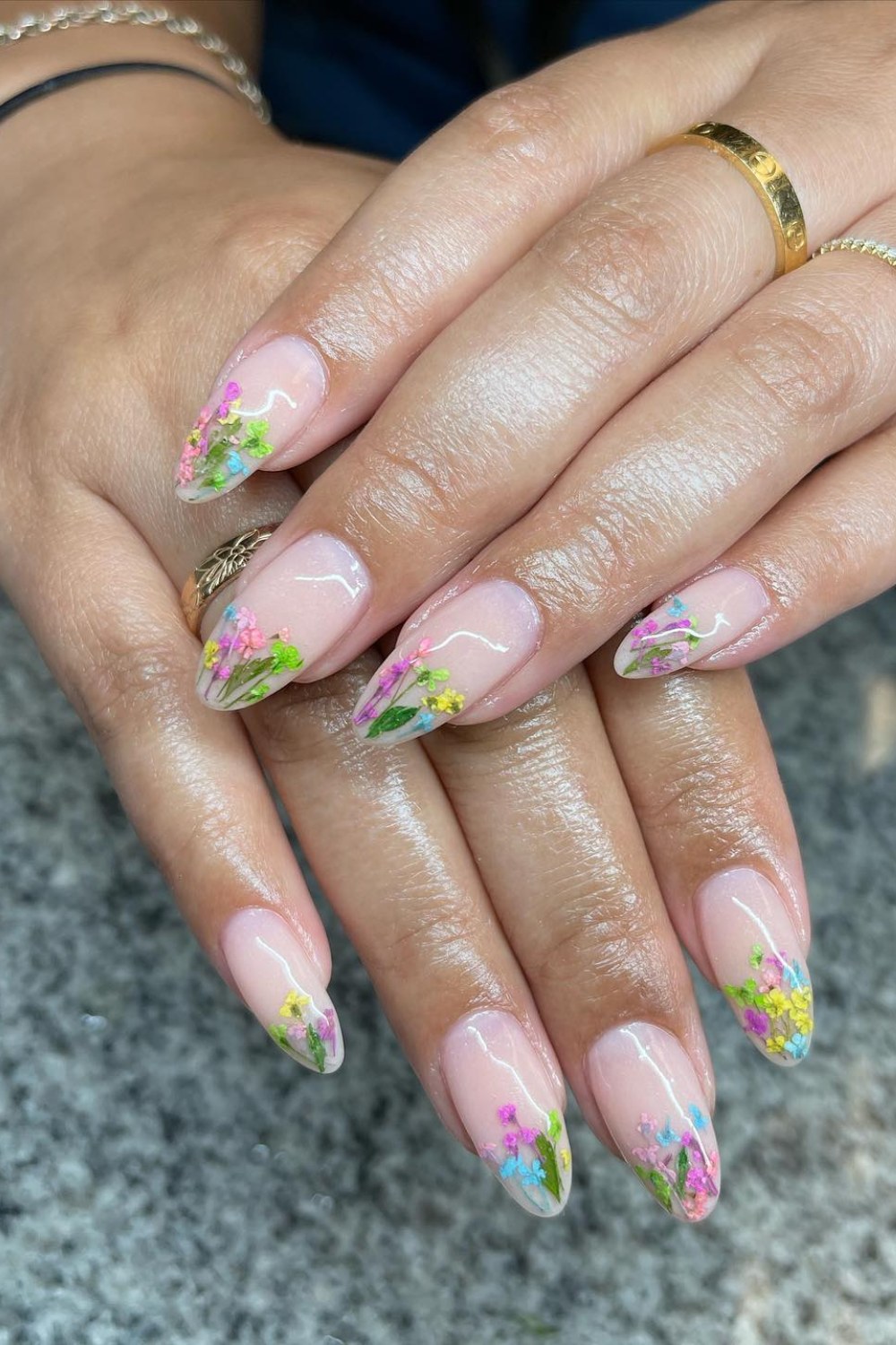Floral Tip Design