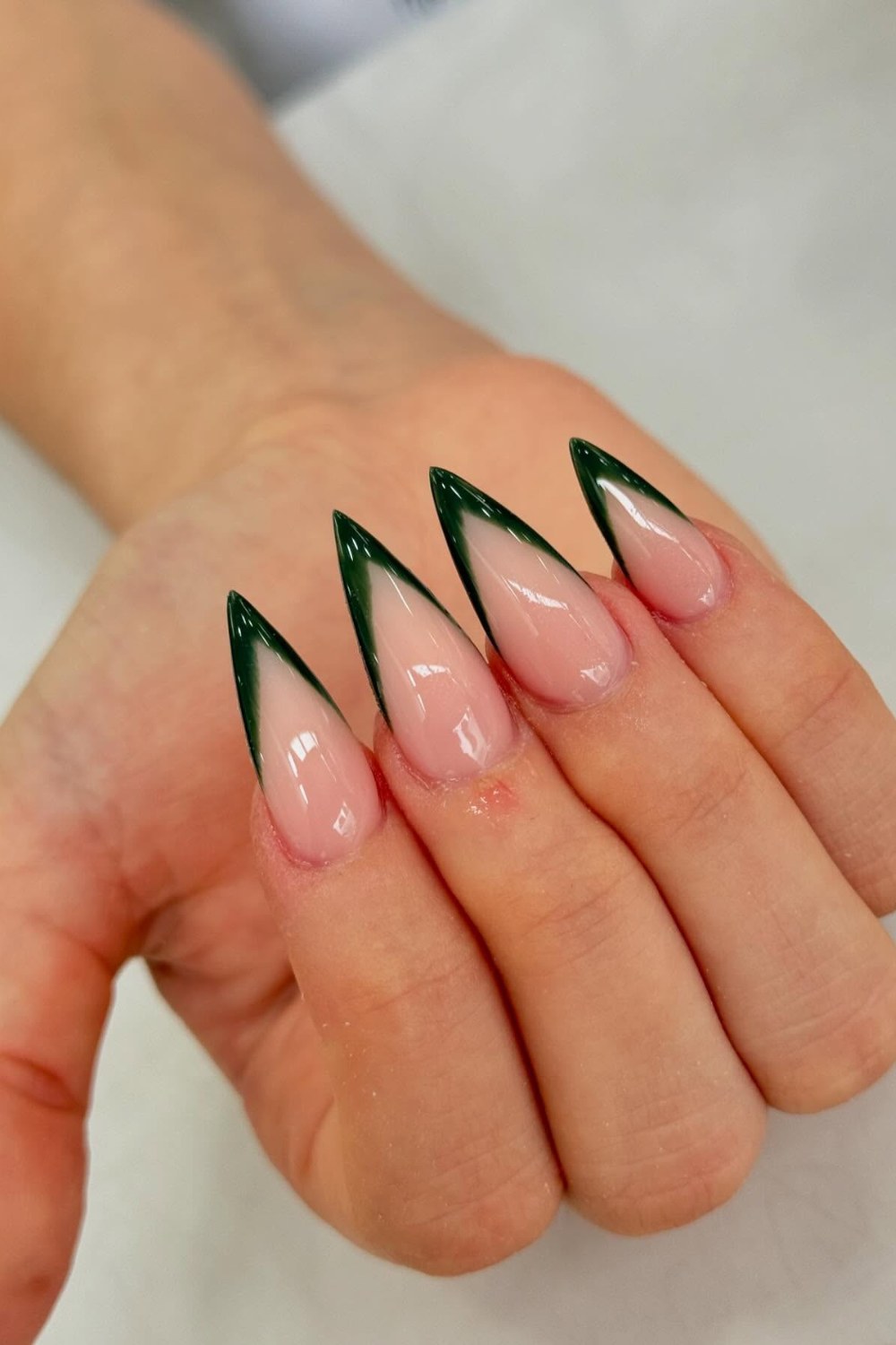 Stiletto Olive Elegance