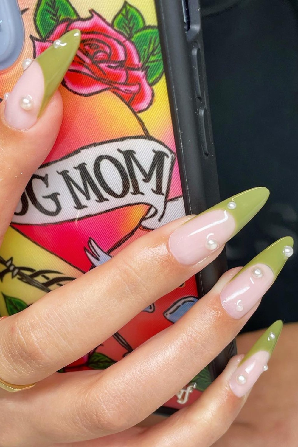 Pearl-Adorned Ombre