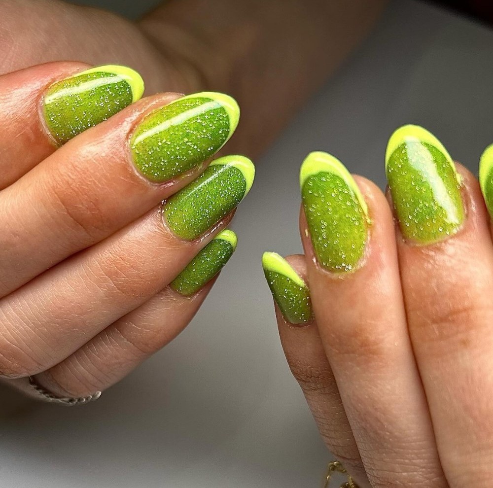 Neon Yellow Meets Olive
