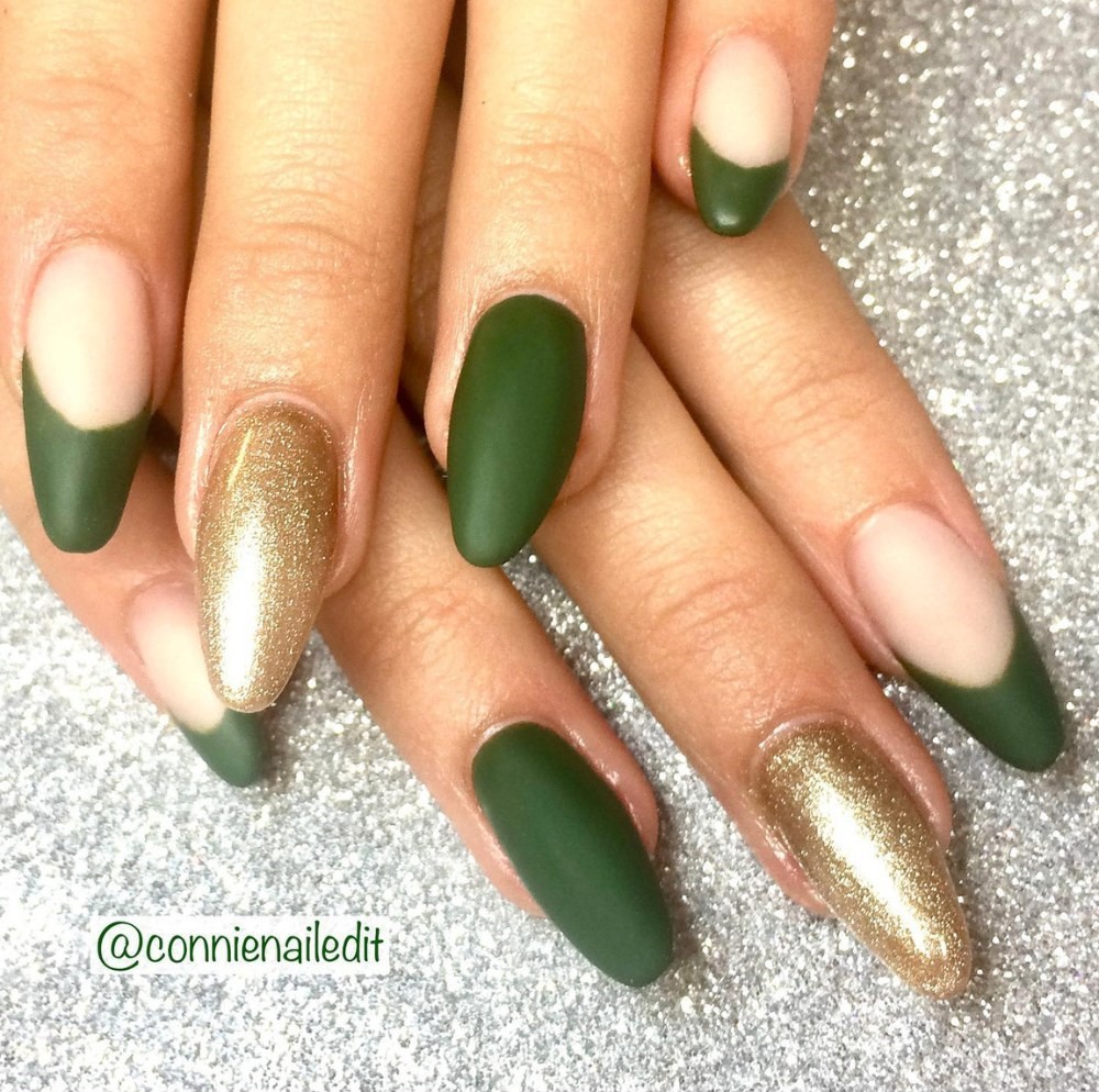 Golden Olive Glam