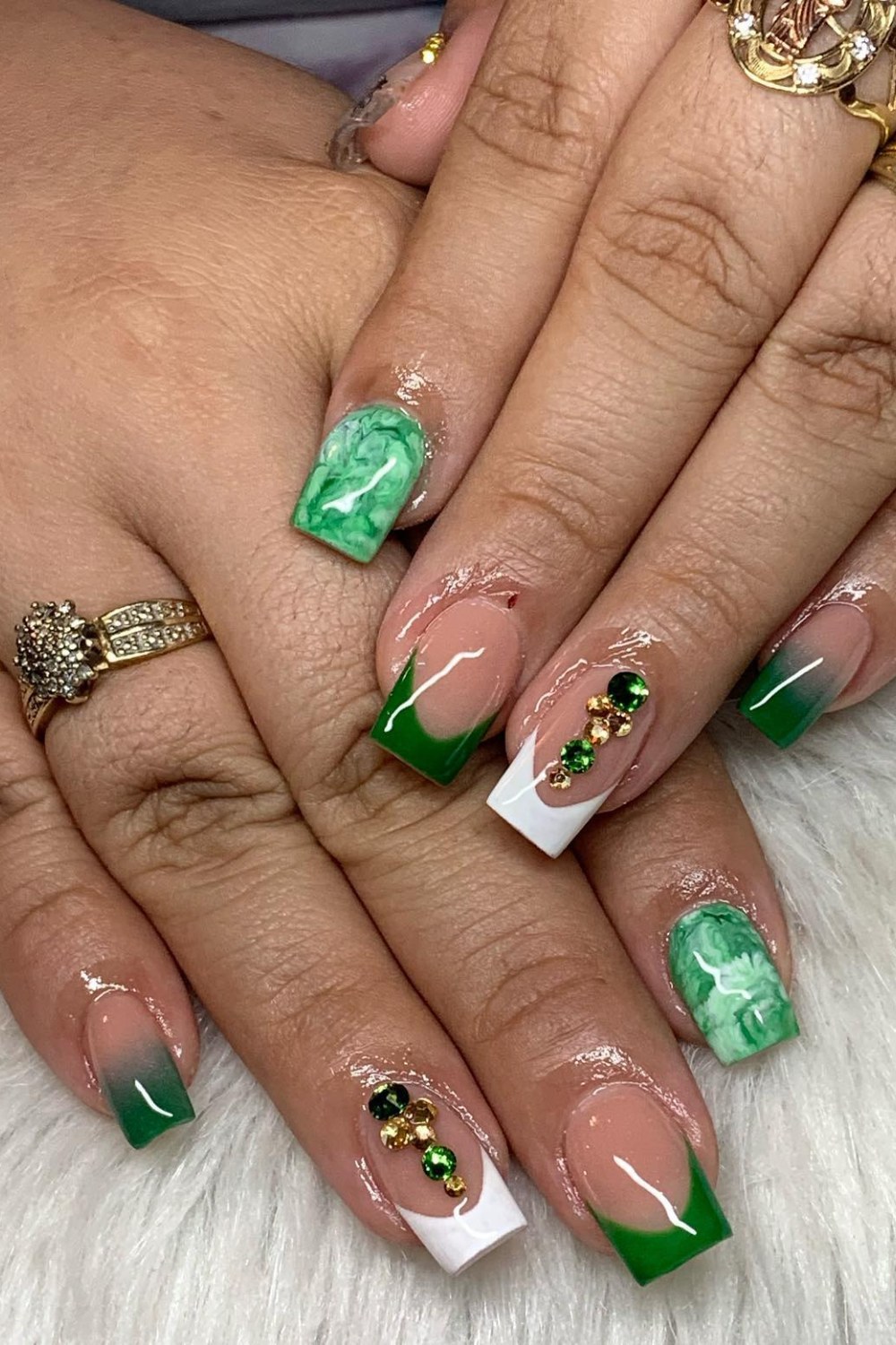 Pink-to-Green Paradise