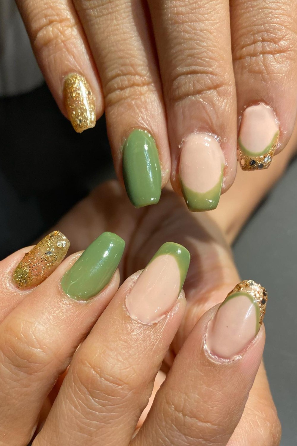 Gilded French Tips