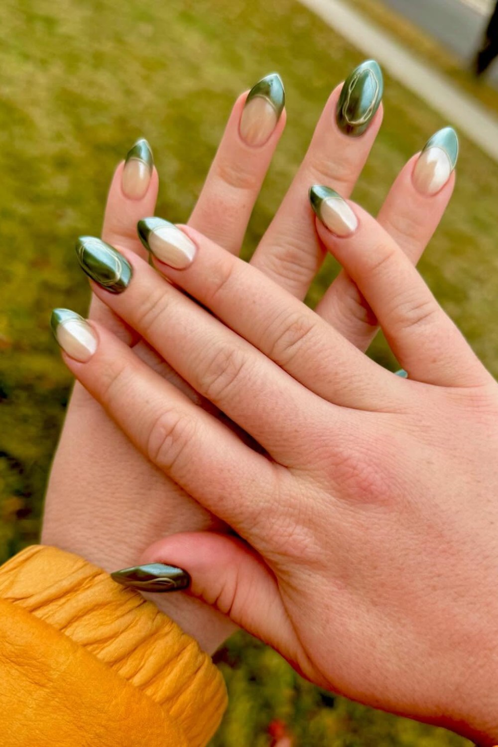 Abstract Gold Accents