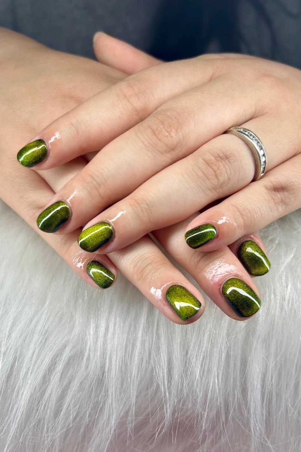 Metallic Olive Magic