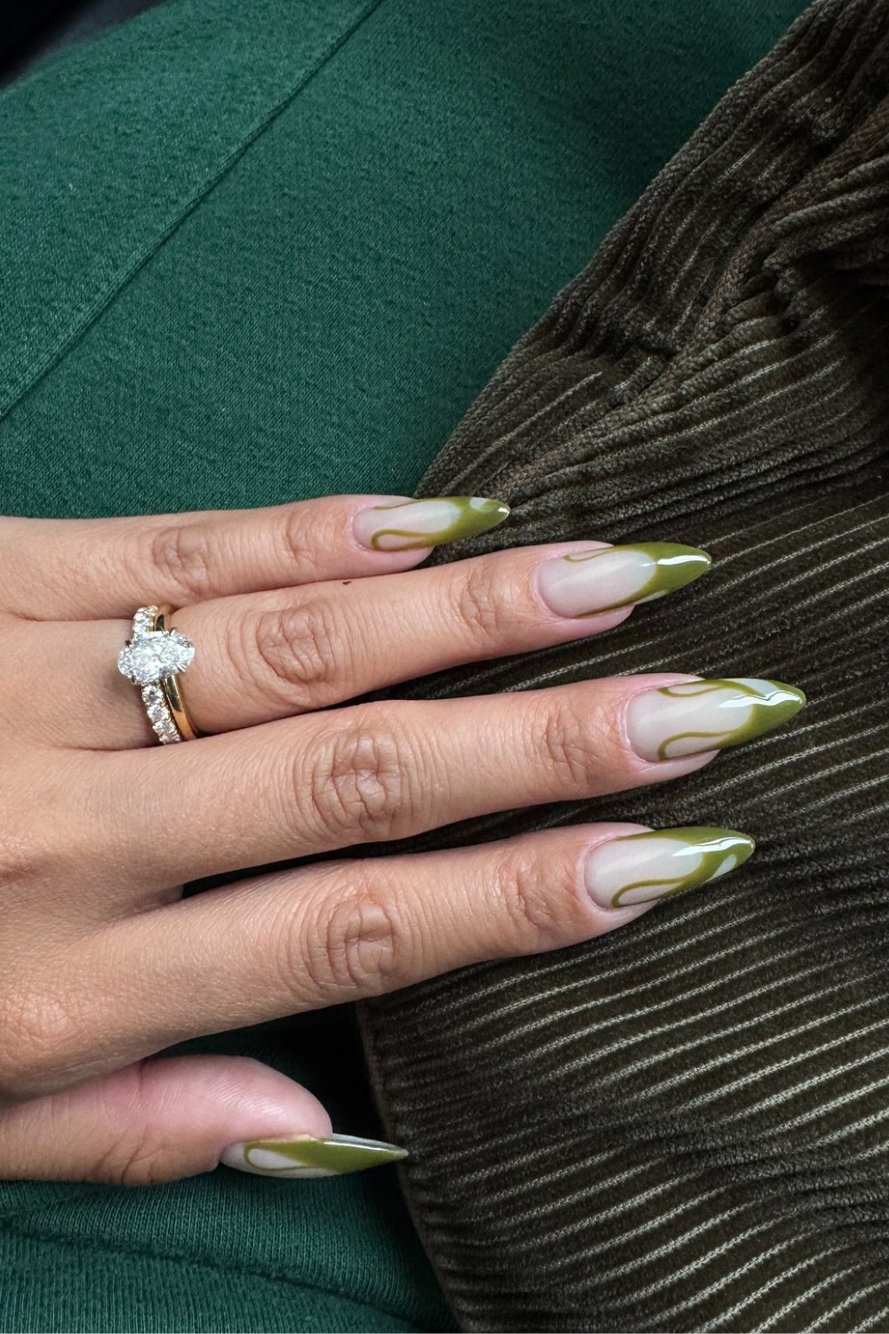 Flame Tips Gone Green