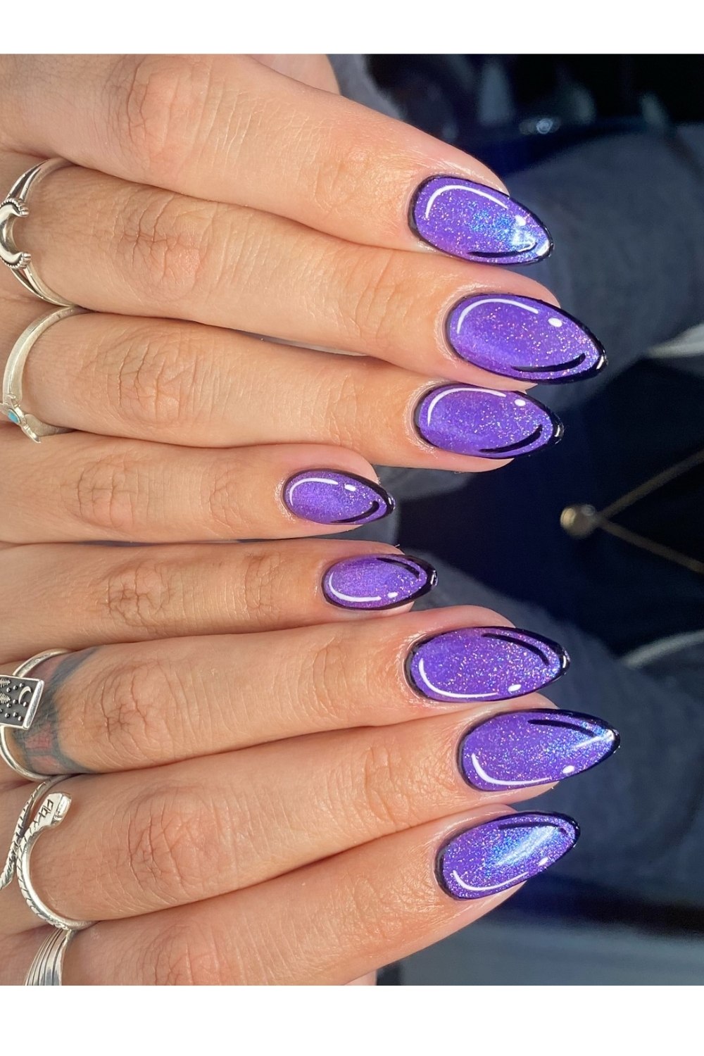Purple Glitter Glam