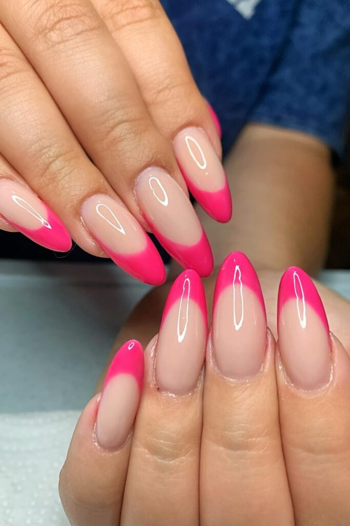 Pink Sunset Ombre