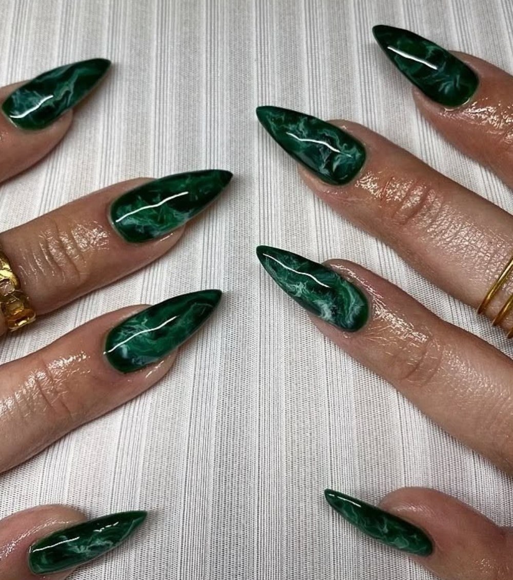 Marble Stilettos