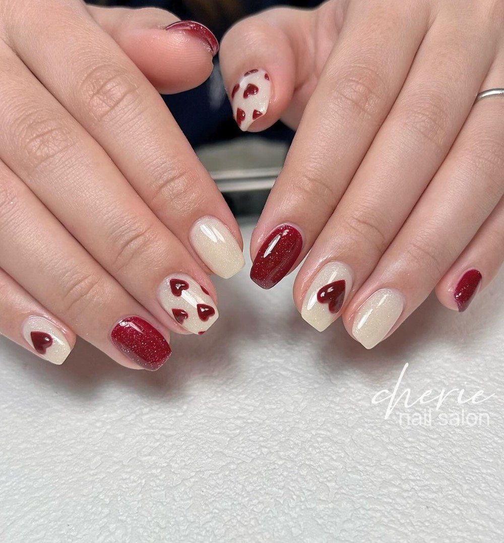 Cream and Red Classic