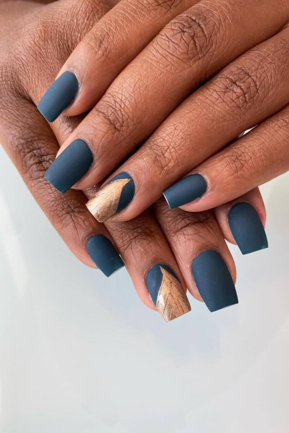Slate and Gold Geometry