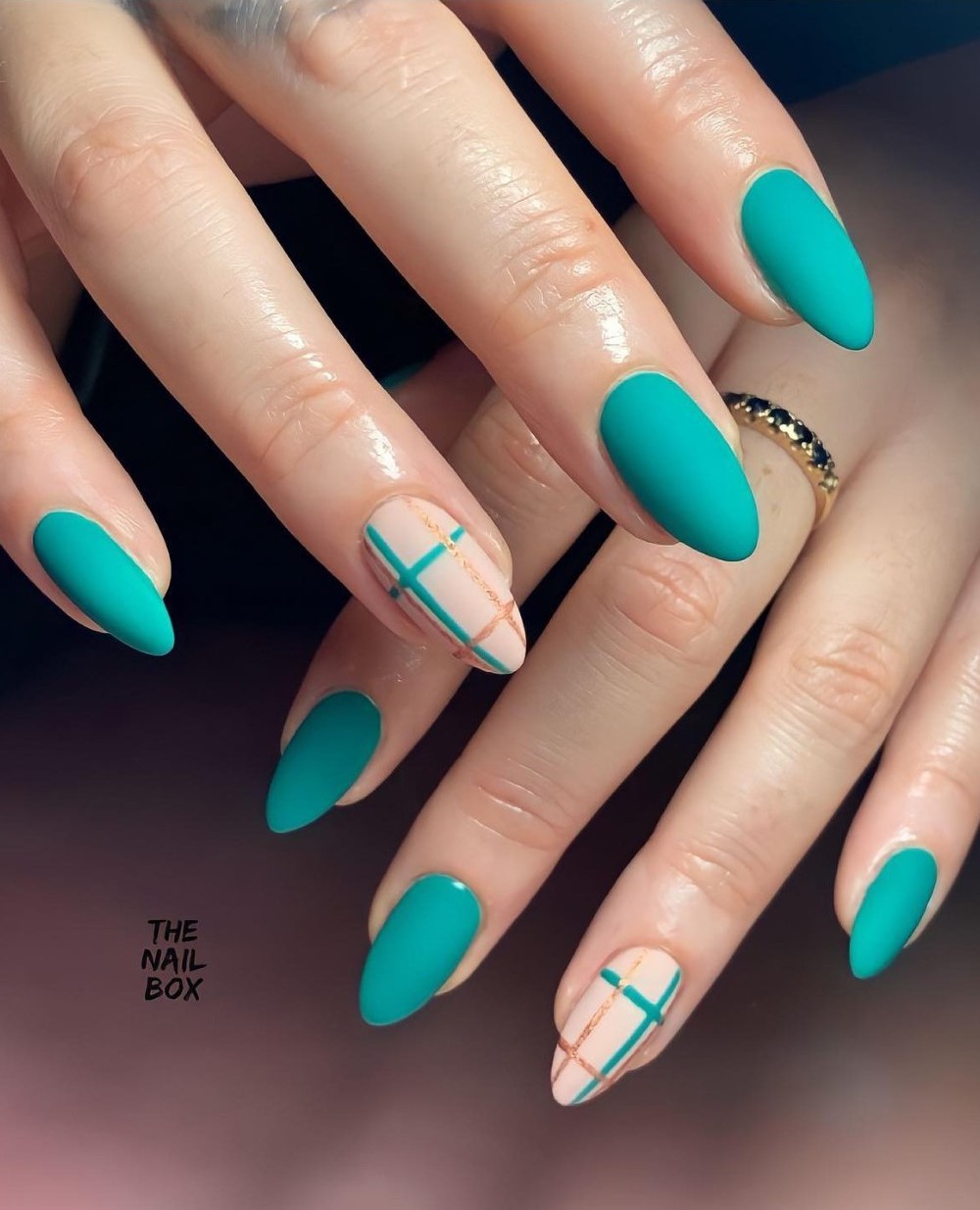 Teal Plaid Perfection