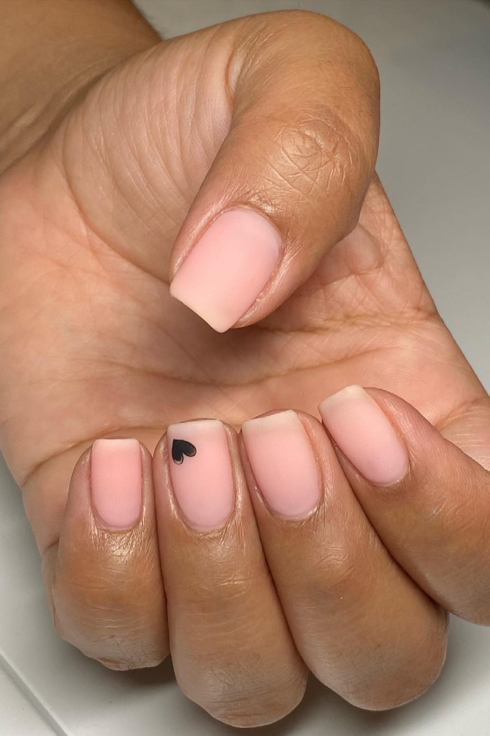 Pale Pink with a Touch of Love