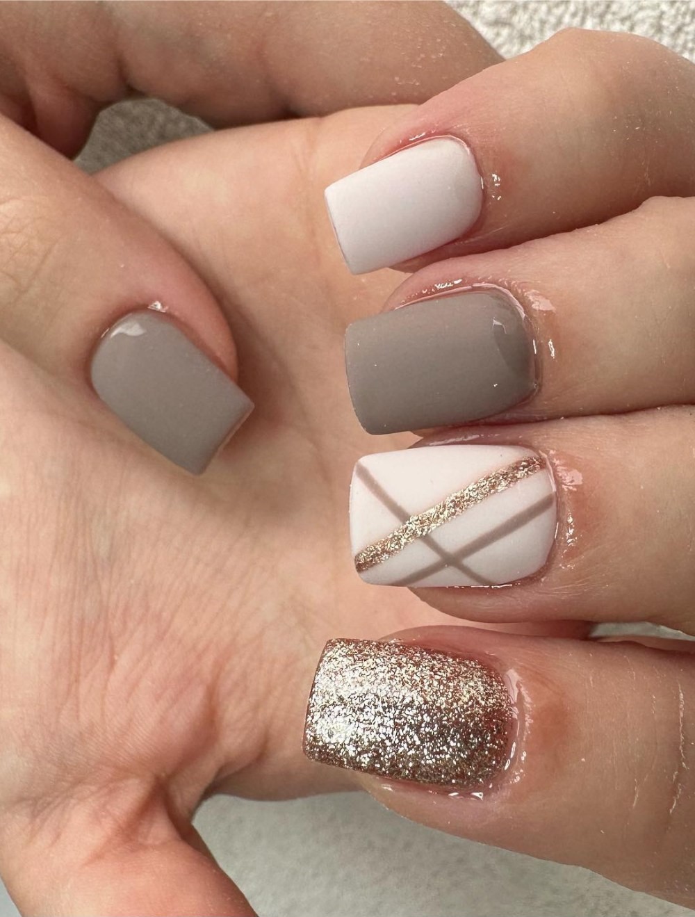 Neutral Elegance with Gold Details