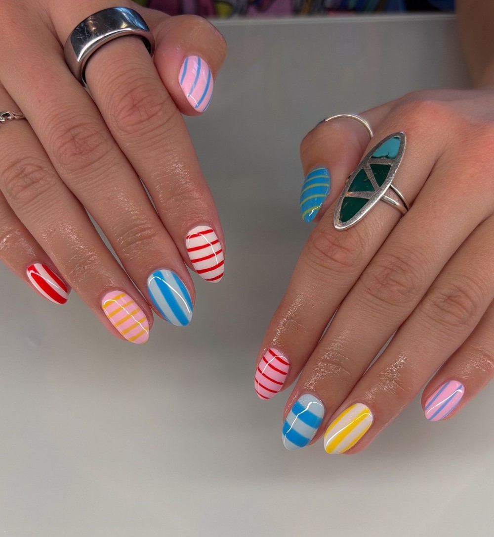Pastel Rainbow Stripes
