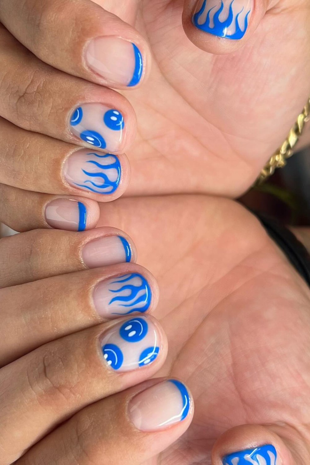 Blue Wave Smileys