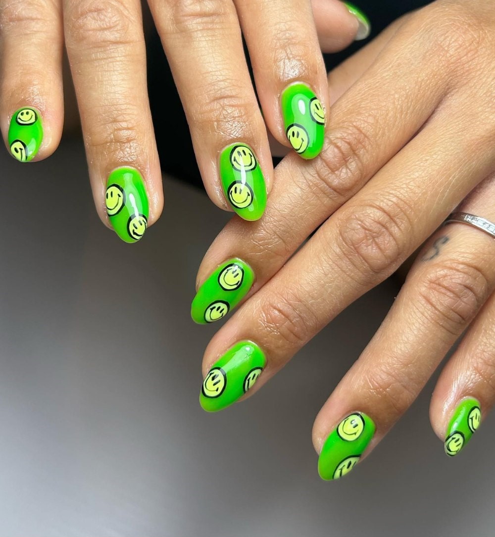 Neon Green Happiness
